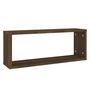 Voir la diapositive 3 : VIDAXL Etageres murales cube 2 pcs Chene marron Bois d'ingenierie