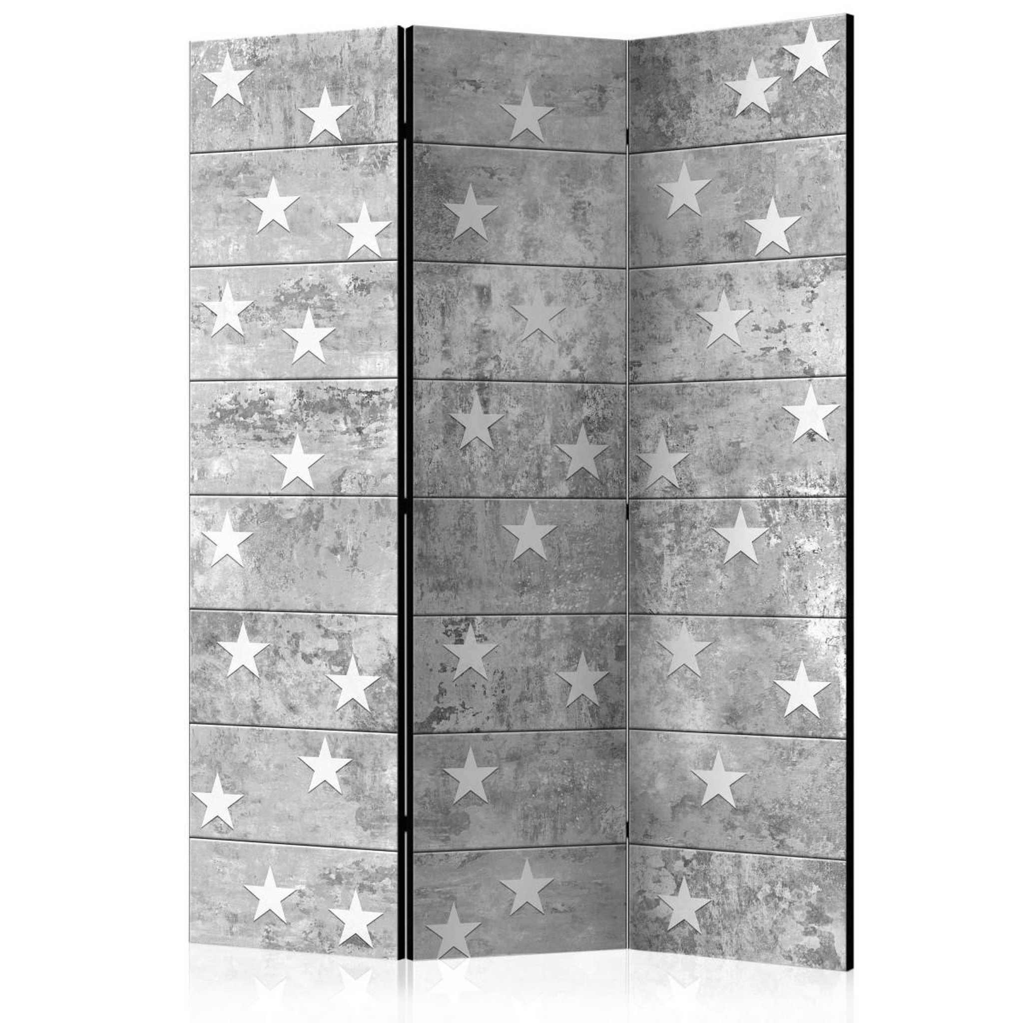 Paris Prix Paravent 3 volets  stars on concrete  135x172cm