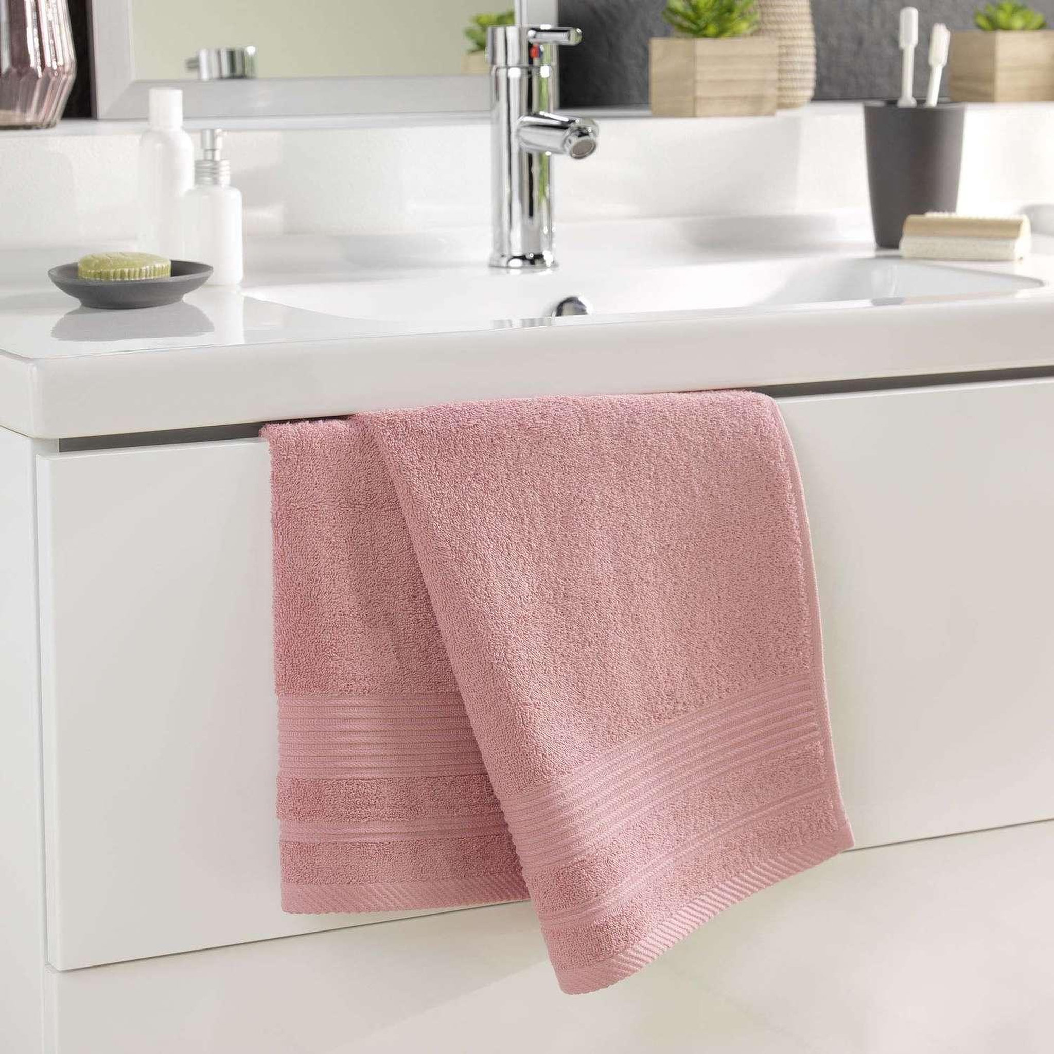 Voir la diapositive 3 : Douceur d'Intérieur Serviette de toilette DAYTA - Eponge unie
