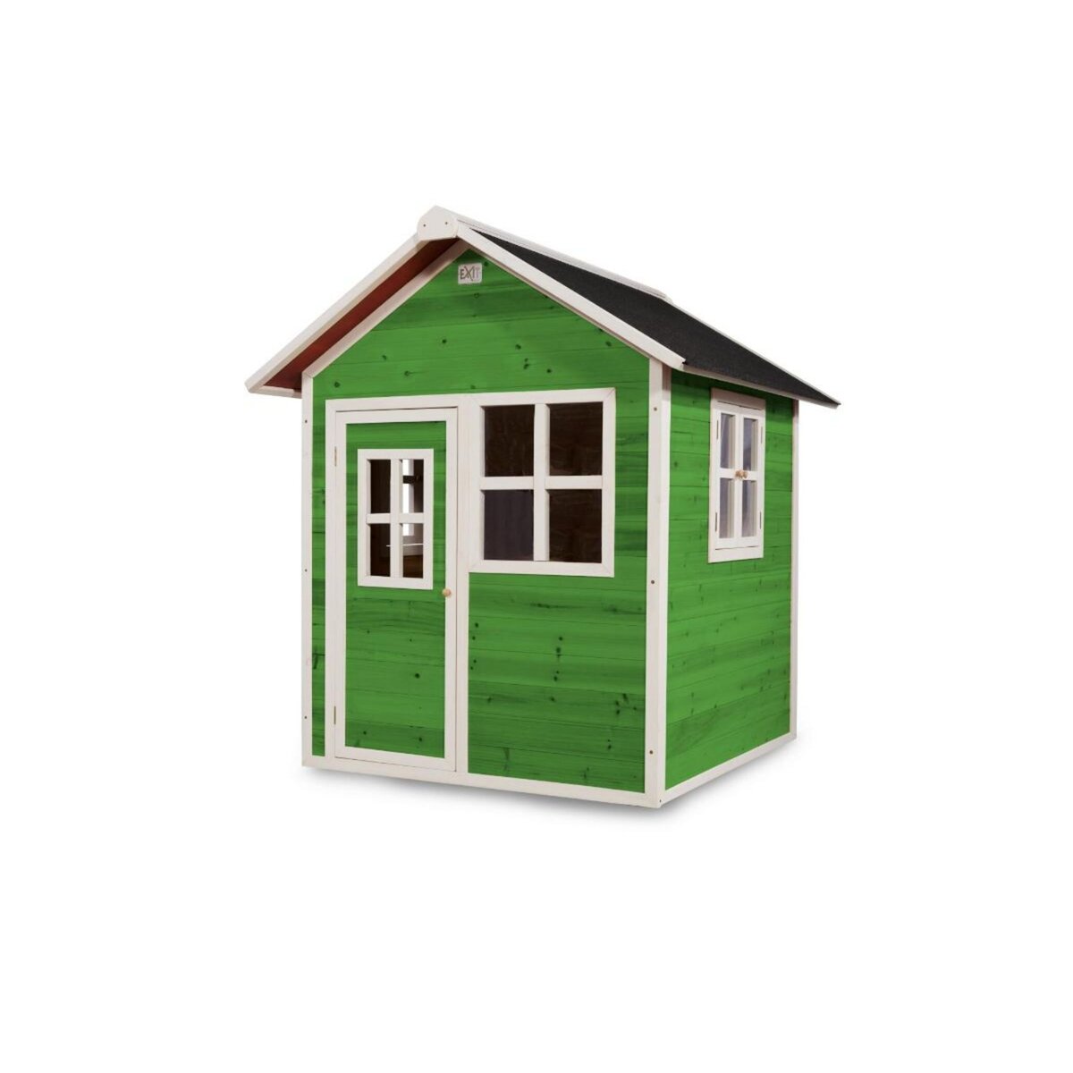 EXIT TOYS Maisonnette en bois pour enfants Loft 100 Vert - Exit Toys