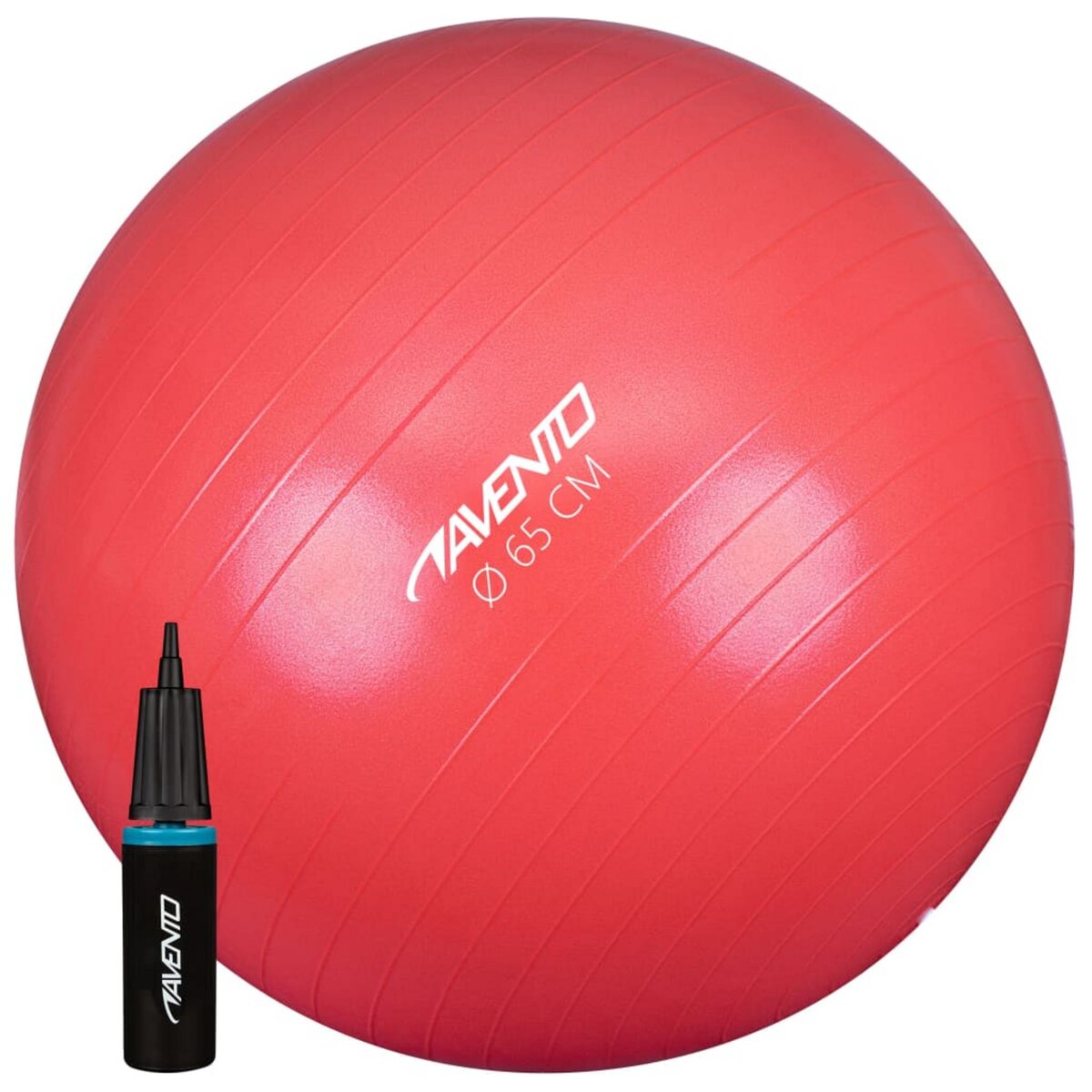 AVENTO Avento Ballon de fitness/d'exercice avec pompe Diametre 65