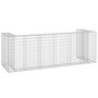 Voir la diapositive 5 : VIDAXL Mur en gabion pour poubelles Acier galvanise 325x100x110 cm
