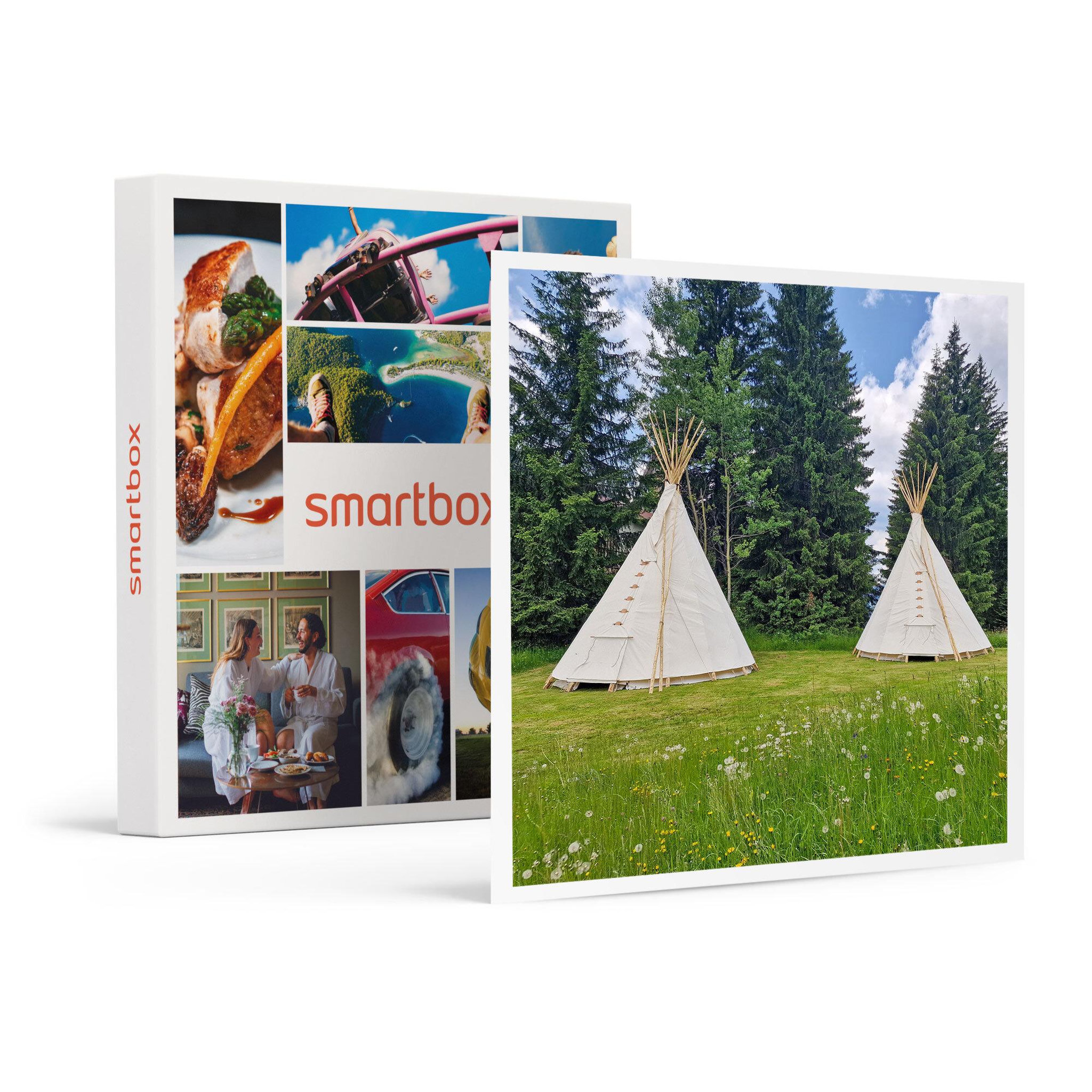 Voir la diapositive 1 : Smartbox Séjour insolite de 2 jours en tipi en famille près du mont Blanc - Coffret Cadeau Séjour