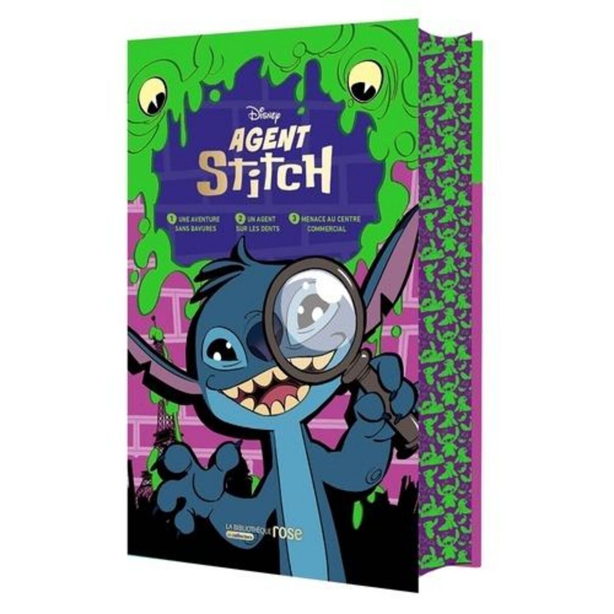 AGENT STITCH TOMES 1 A 3 : TOME 1, UNE AVENTURE SANS BAVURES ; TOME 2, UN AGENT SUR LES DENTS ; TOME 3, MENACE AU CENTRE COMMERCIAL. EDITION COLLECTOR, Disney