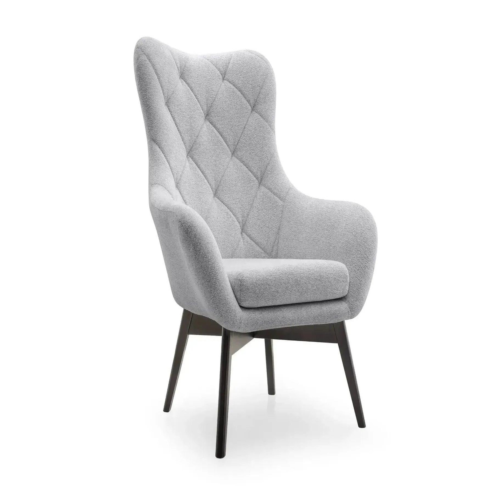 Voir la diapositive 1 : CASANOVA PARIS Milo - fauteuil en tissu chiné