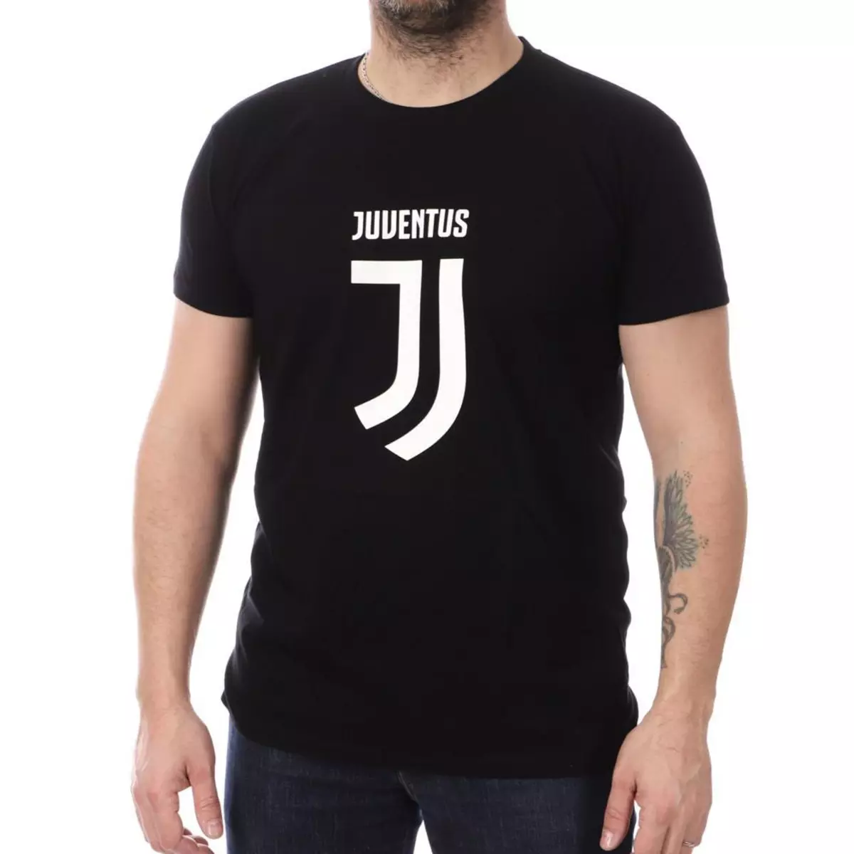  T-shirt Noir Homme Juventus C3