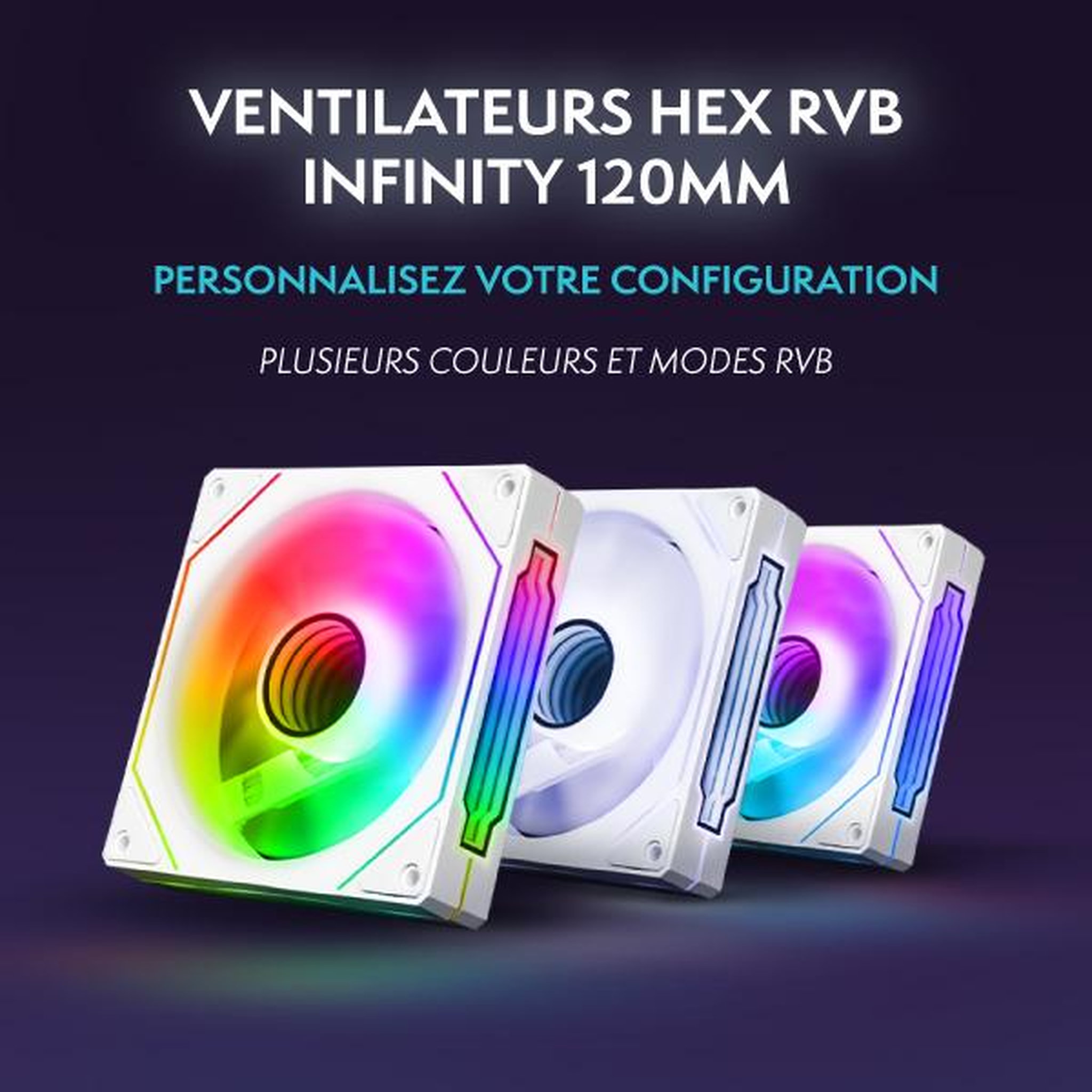 Voir la diapositive 4 : VIBOX PC Gamer - Ryzen 5 5500, RTX 5060, 16 Go RAM, 1 To SSD, Windows 11, WiFi 6 + Bluetooth 5.4