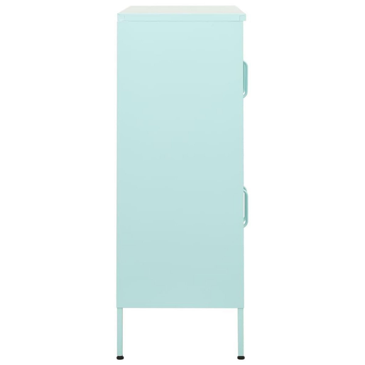 VIDAXL Armoire de rangement Vert menthe 80x35x101,5 cm Acier