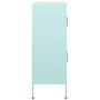 Voir la diapositive 4 : VIDAXL Armoire de rangement Vert menthe 80x35x101,5 cm Acier