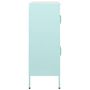 Voir la diapositive 4 : VIDAXL Armoire de rangement Vert menthe 80x35x101,5 cm Acier
