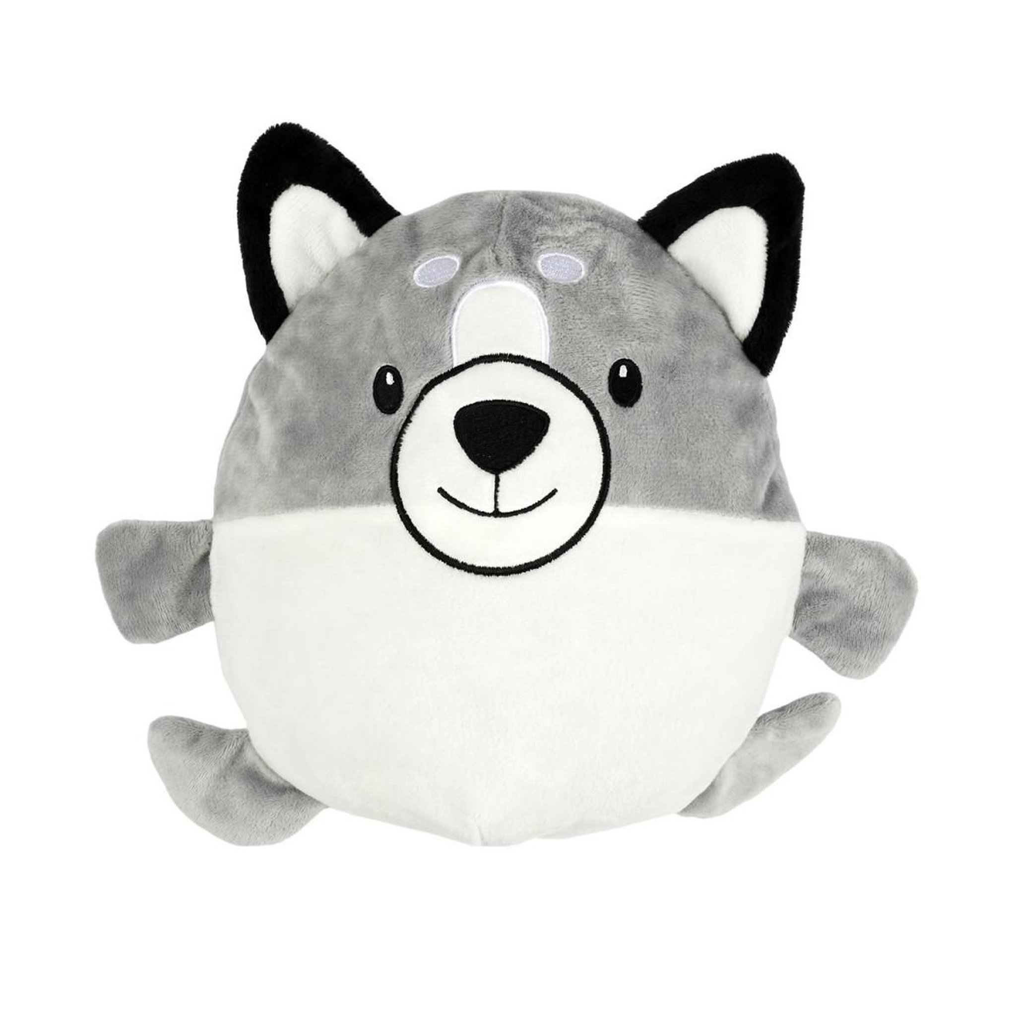 Voir la diapositive 2 : HOME DECO KIDS Sweat pochon peluche  enfant  66cm gris