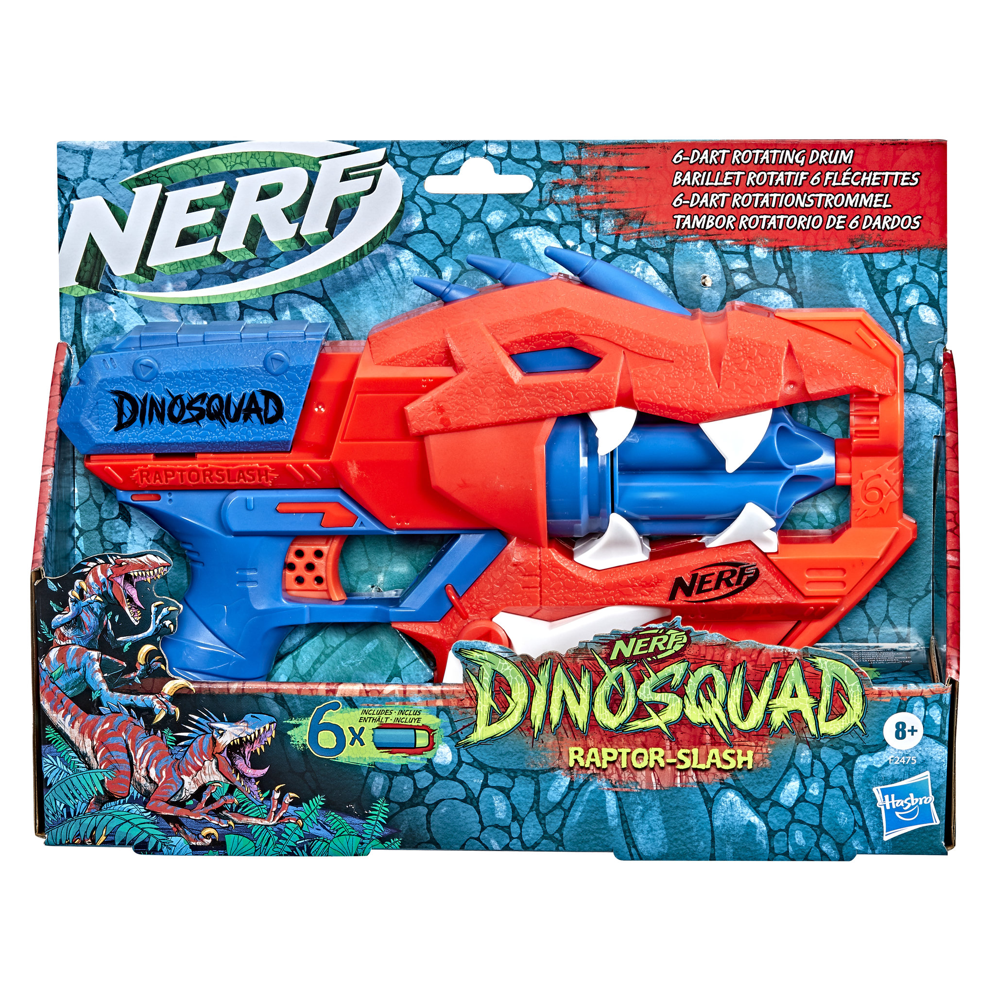 Voir la diapositive 5 : NERF Dinosquad Raptor Slash Nerf