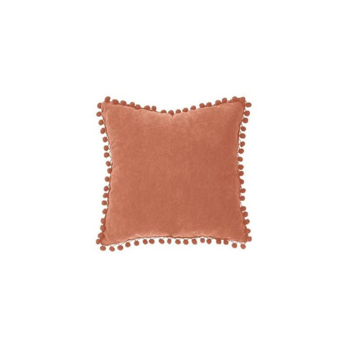 ATMOSPHERA Coussin pompons 40 x 40 cm Atmosphera