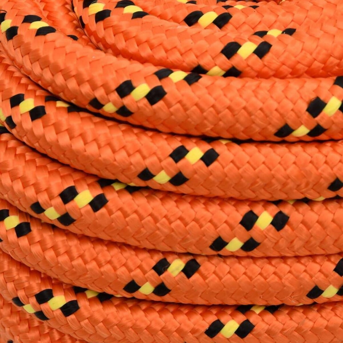 VIDAXL Corde de bateau Orange 20 mm 100 m Polypropylene