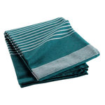 Paris Prix Couvre-Lit Tissé Imprimé  Adele  220x240cm Bleu