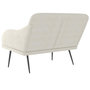 Voir la diapositive 5 : VIDAXL Banc Creme 110x76x80 cm Velours