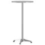 Voir la diapositive 2 : VIDAXL Table de bar d'exterieur reglable en hauteur aluminium