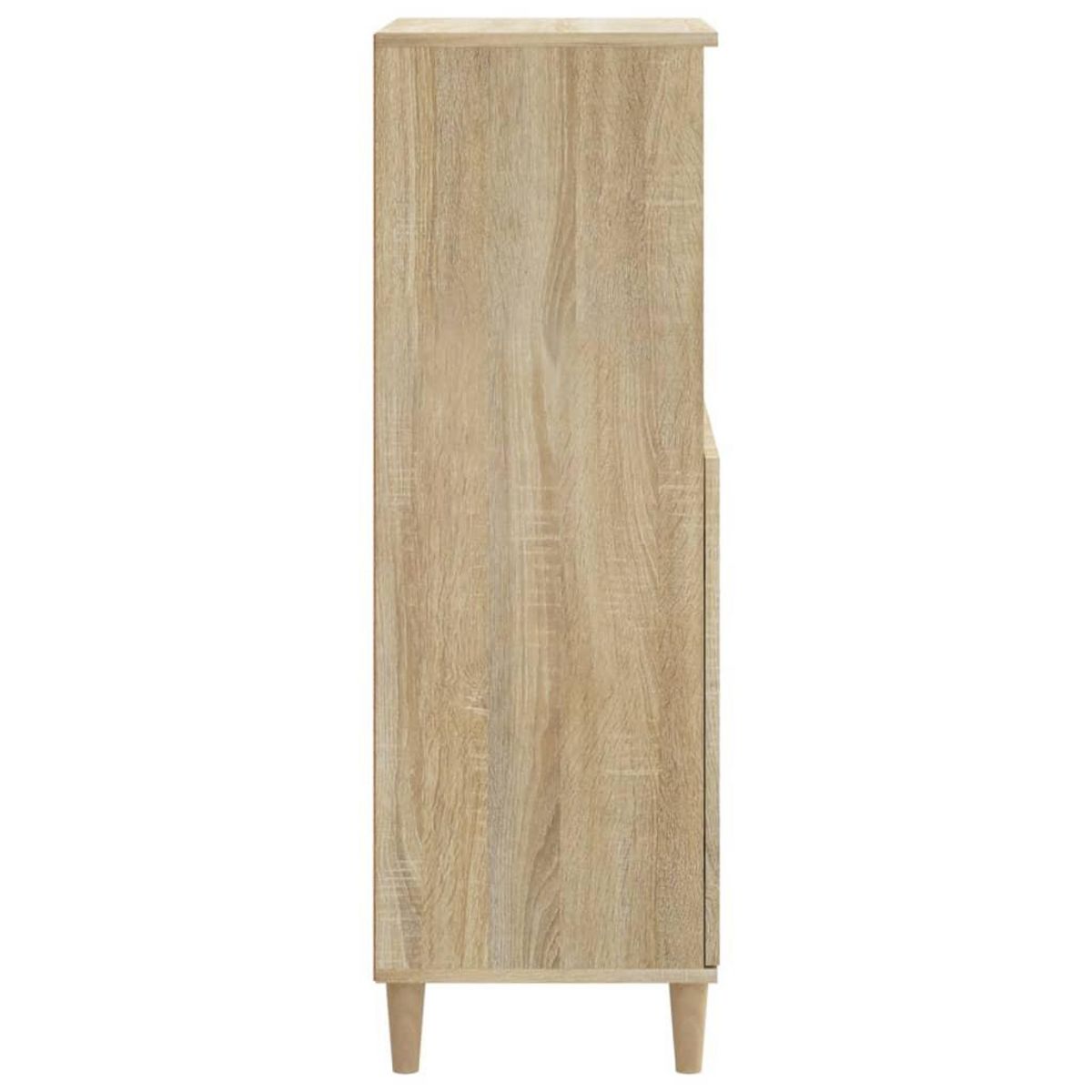 VIDAXL Buffet haut Chene sonoma 60x36x110 cm Bois d'ingenierie