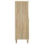 Voir la diapositive 4 : VIDAXL Buffet haut Chene sonoma 60x36x110 cm Bois d'ingenierie