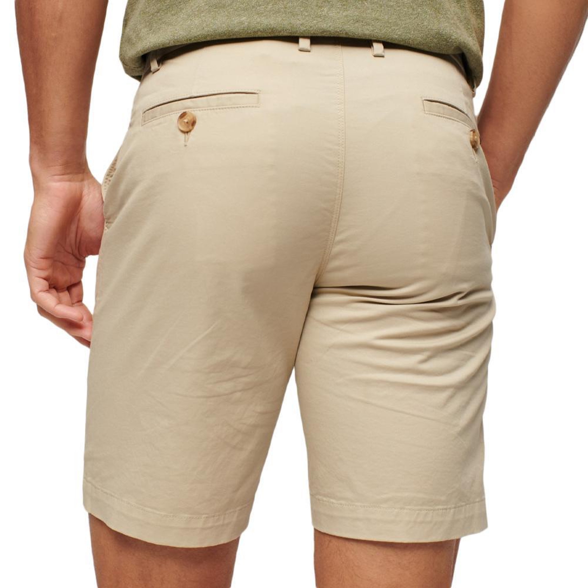 Voir la diapositive 5 : SUPERDRY Short Chino  Homme Superdry Stretch