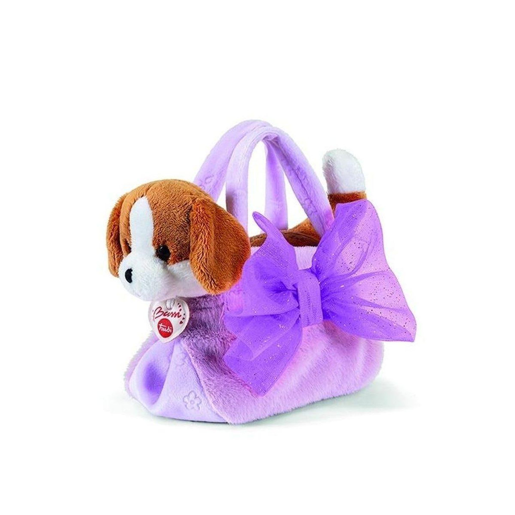 Trudi Peluche chien avec sac - taille xs