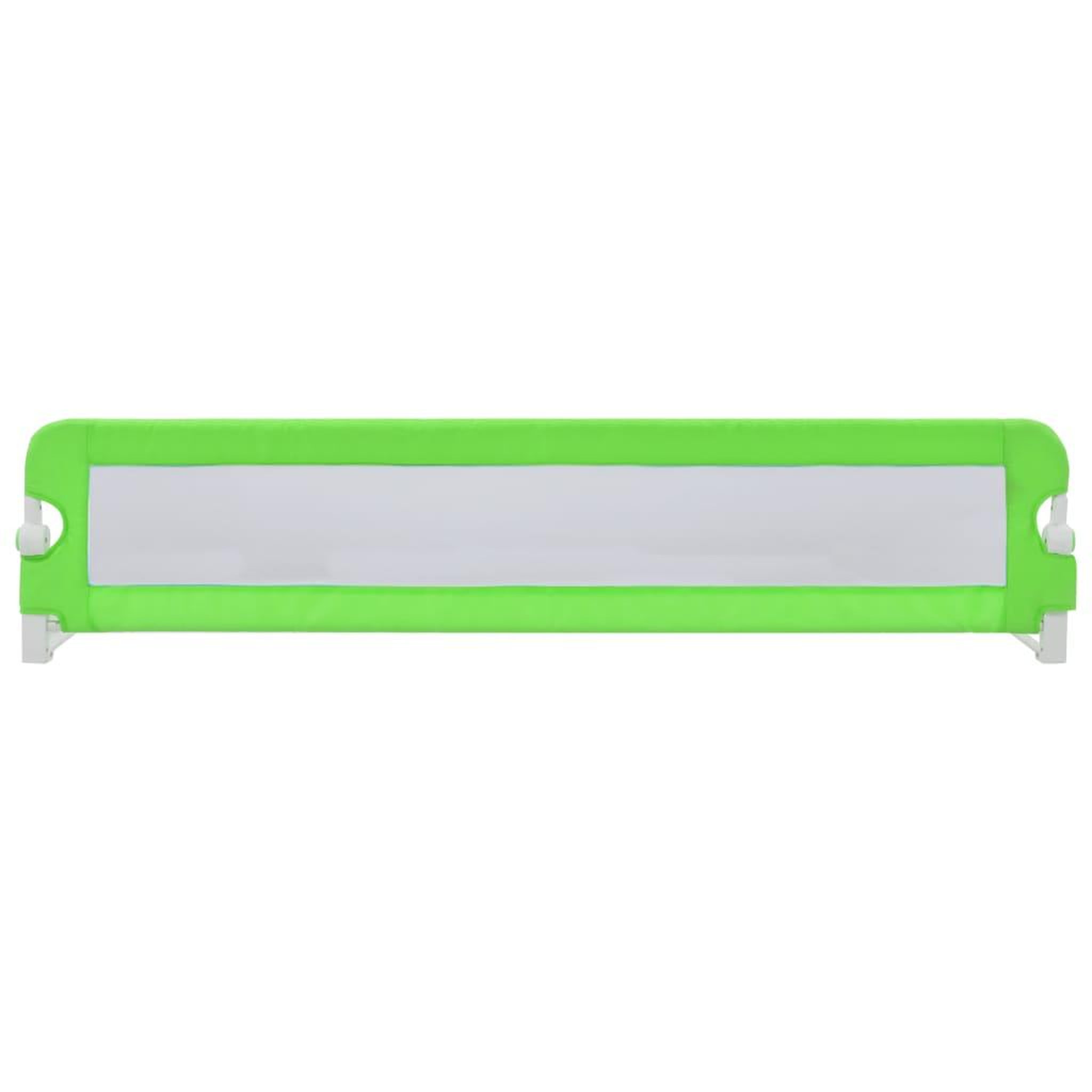Voir la diapositive 3 : VIDAXL Barriere de securite de lit d'enfant Vert 180x42 cm Polyester