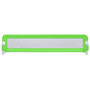 Voir la diapositive 3 : VIDAXL Barriere de securite de lit d'enfant Vert 180x42 cm Polyester