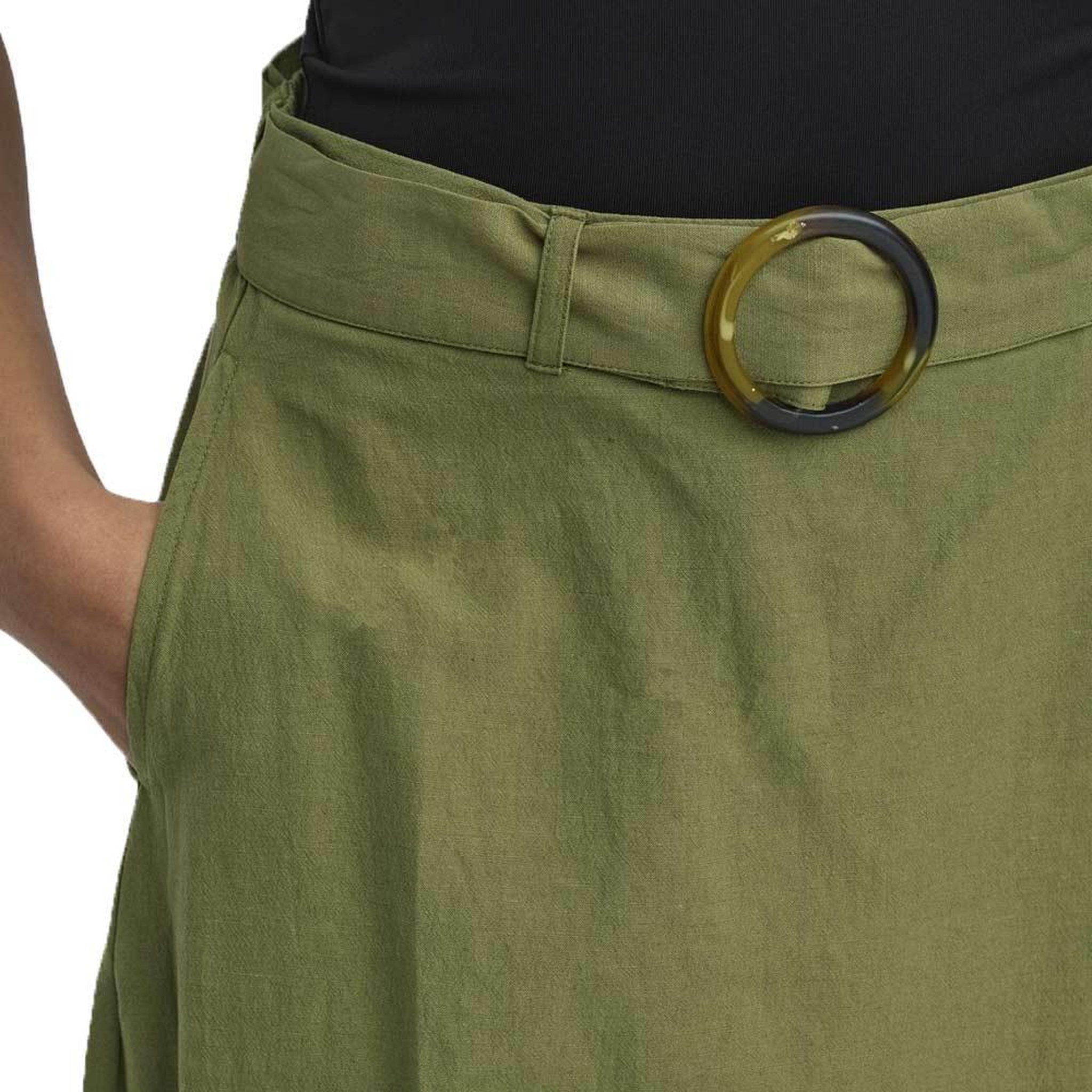 Voir la diapositive 4 : JACQUELINE DE YONG Jupe Verte Femme JDY Milan