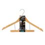Voir la diapositive 2 : FIVE Cintre en Bois  Costume  44cm Naturel