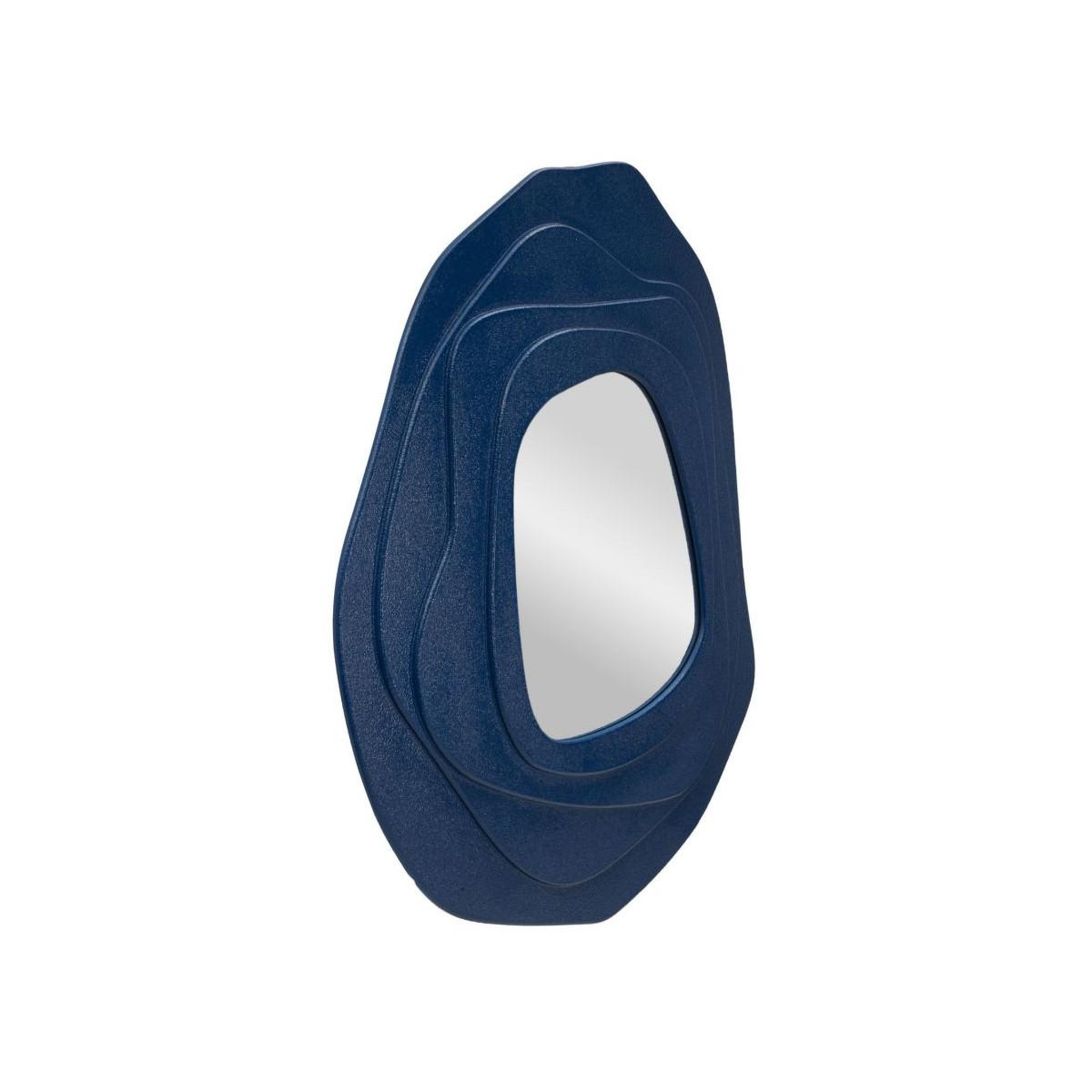 Voir la diapositive 2 : Paris Prix Miroir mural design  dalia  97cm bleu