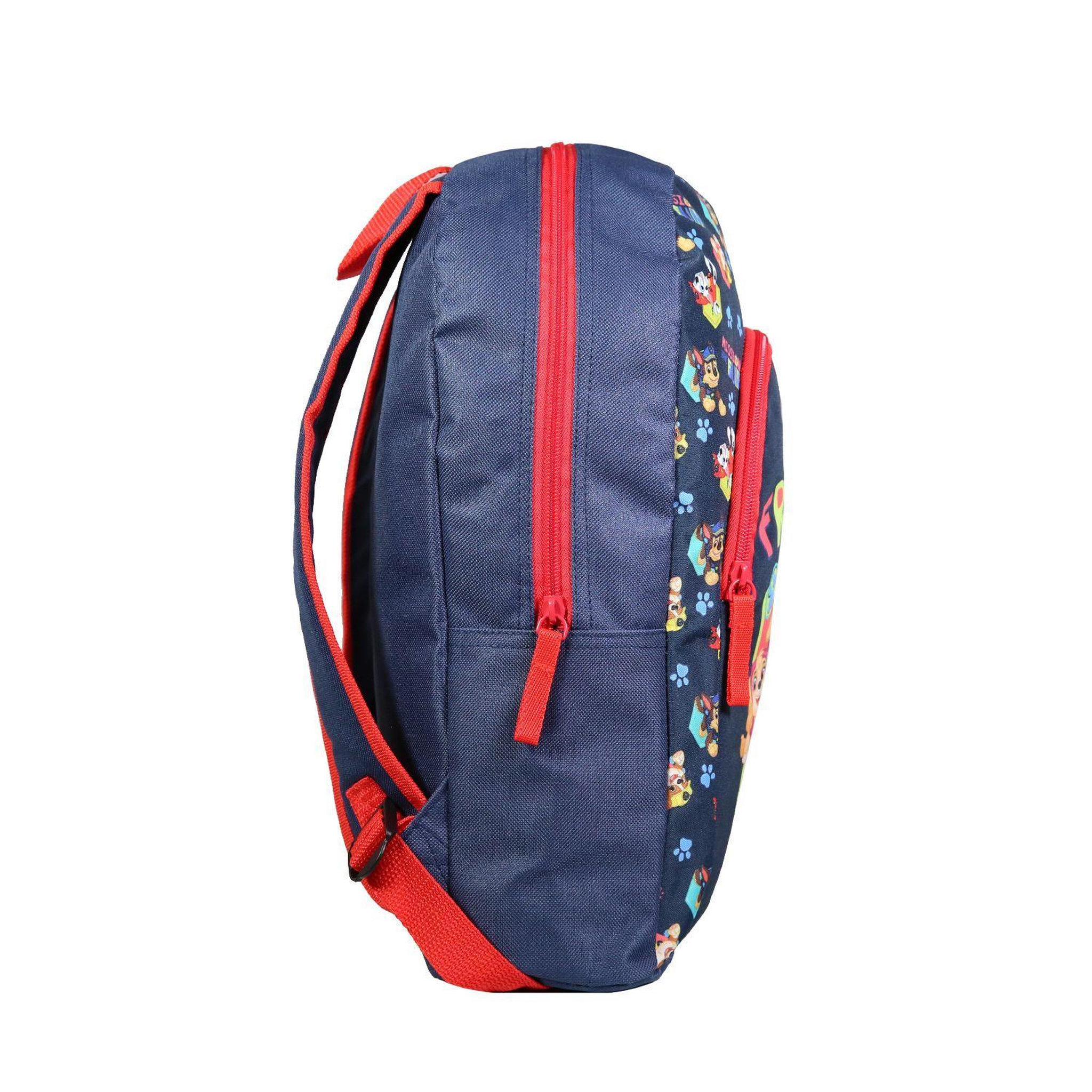 Voir la diapositive 3 : Bagtrotter BAGTROTTER Sac à dos 37 cm avec poche Pat'Patrouille Multicolore