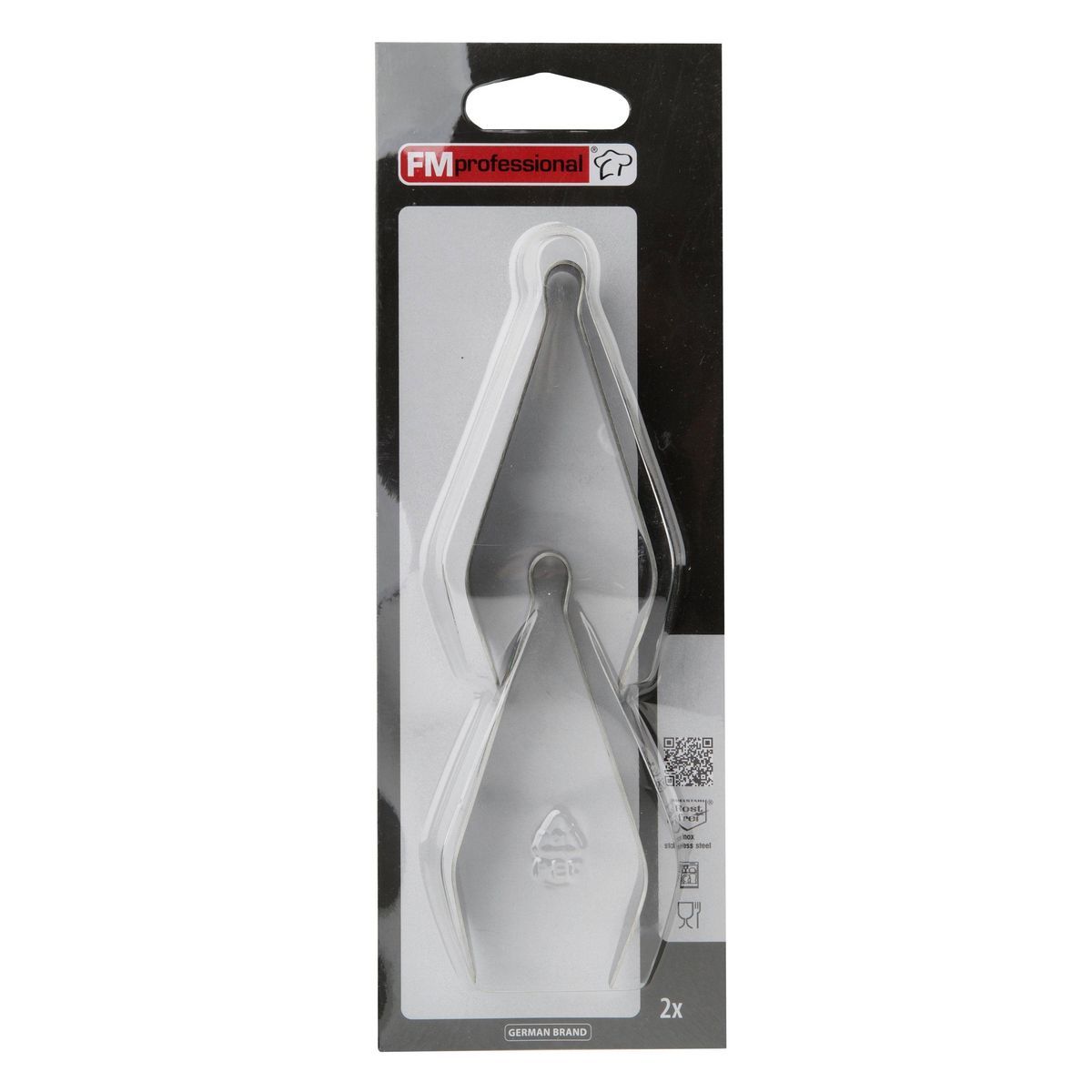 FM PROFESSIONAL Lot de 2 pinces à arêtes 9,5 cm FM Professional Divers