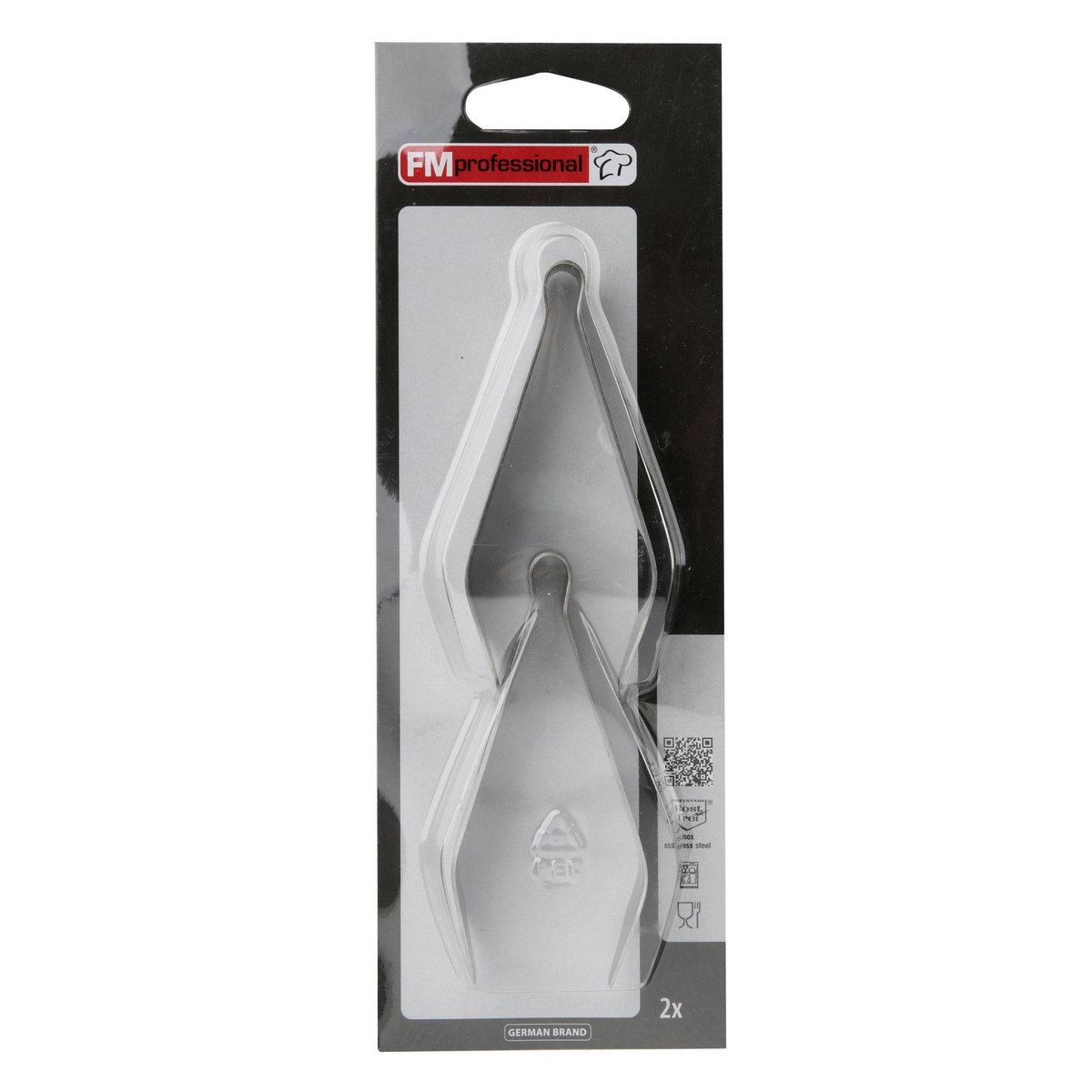 FM PROFESSIONAL Lot de 2 pinces à arêtes 9,5 cm FM Professional Divers