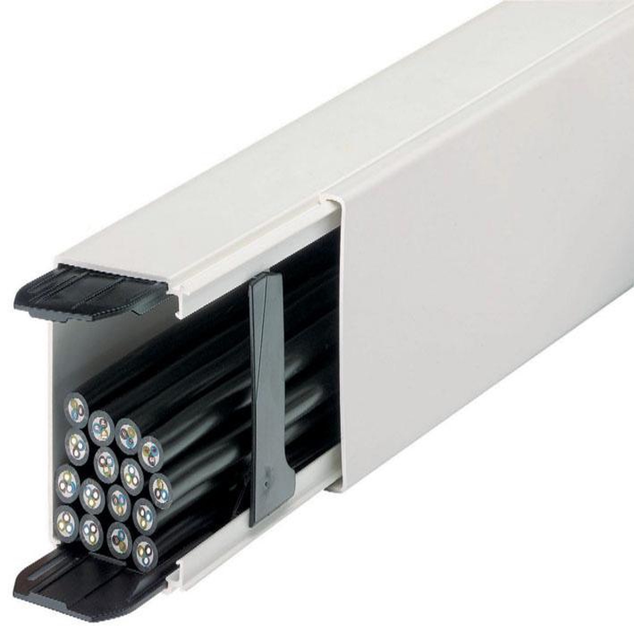 CENTRALE BRICO Goulotte blanc, H.4 x P.9 cm