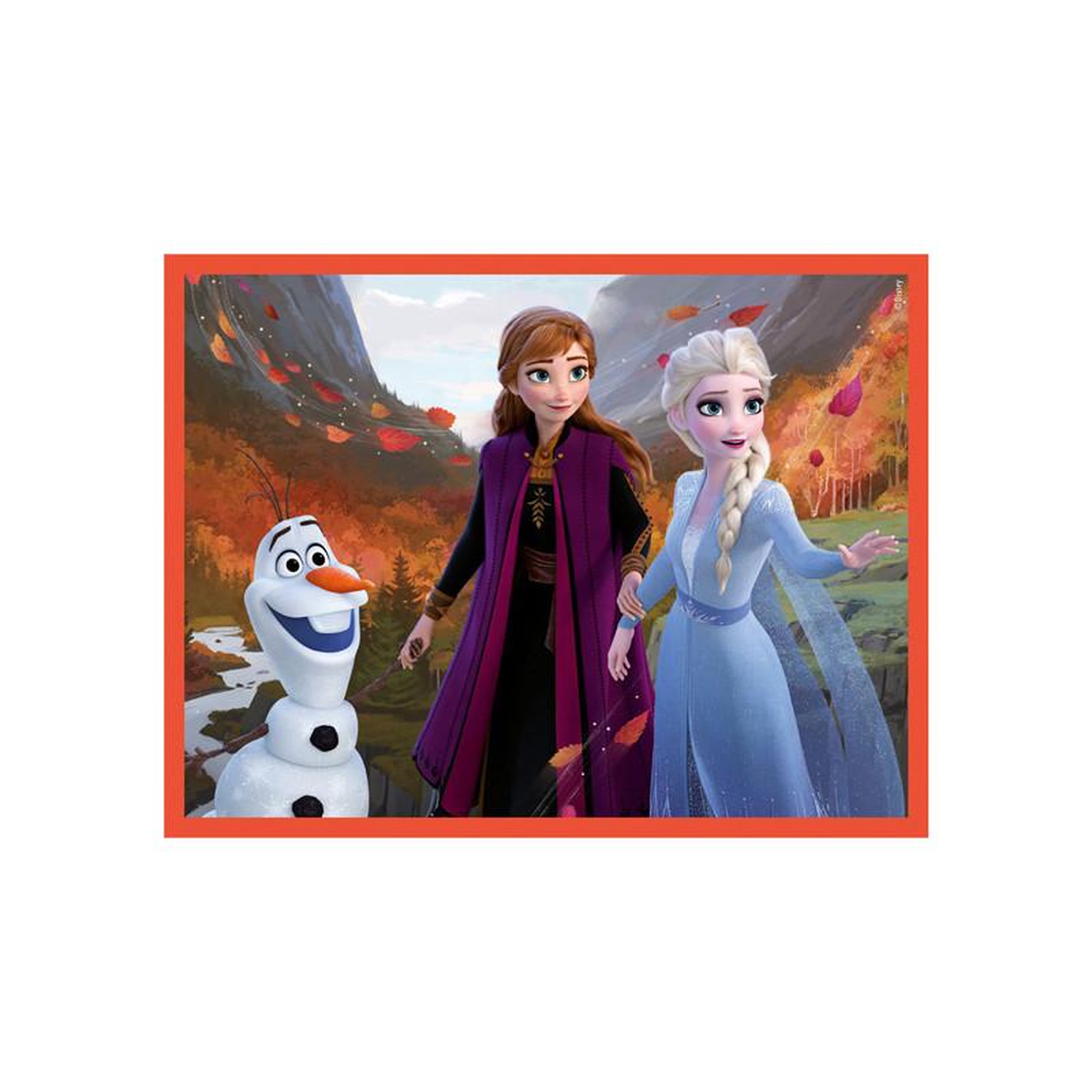 Voir la diapositive 2 : CLEMENTONI Clementoni Block Puzzle Frozen, 12pcs. 41192