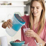 Voir la diapositive 3 : Brita Carafe filtrante Fun bleu + 1 cartouche Maxtra+