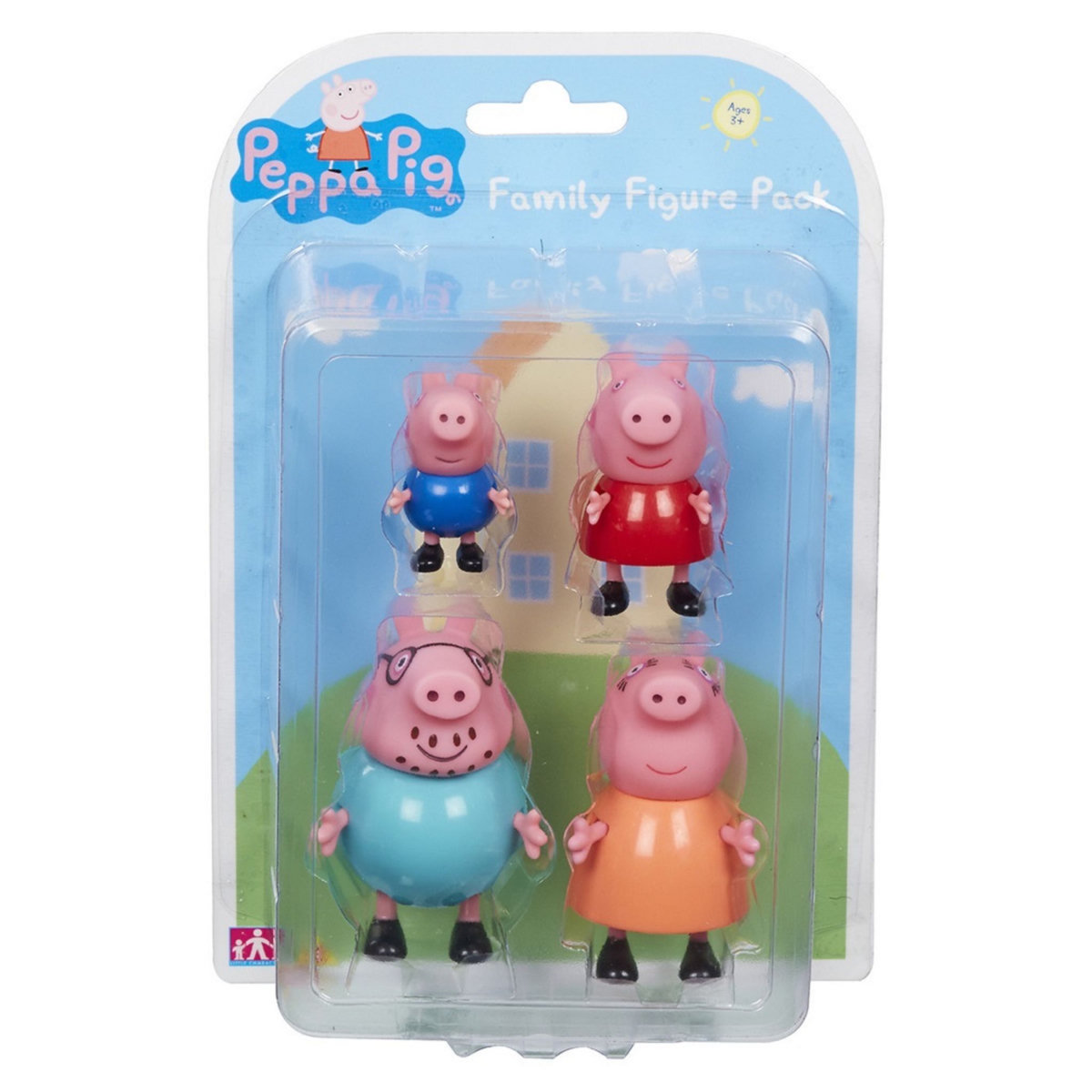 GIOCHI PREZIOSI Coffret Famille 4 figurines - Peppa Pig 