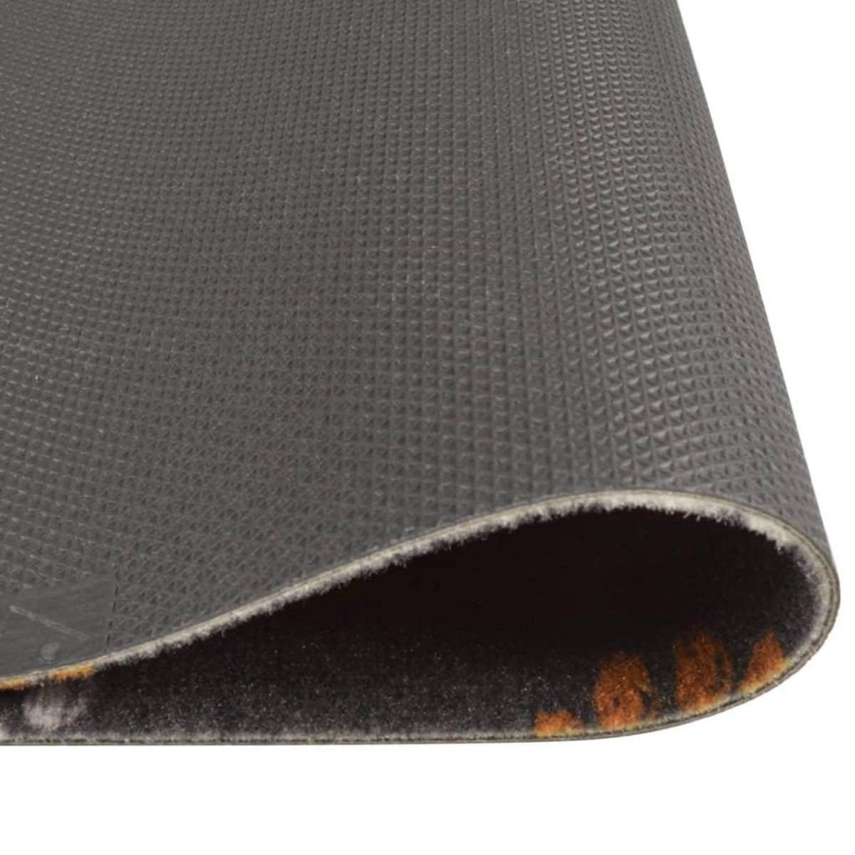 VIDAXL Tapis de cuisine lavable impression de pattes 45x150 cm velours