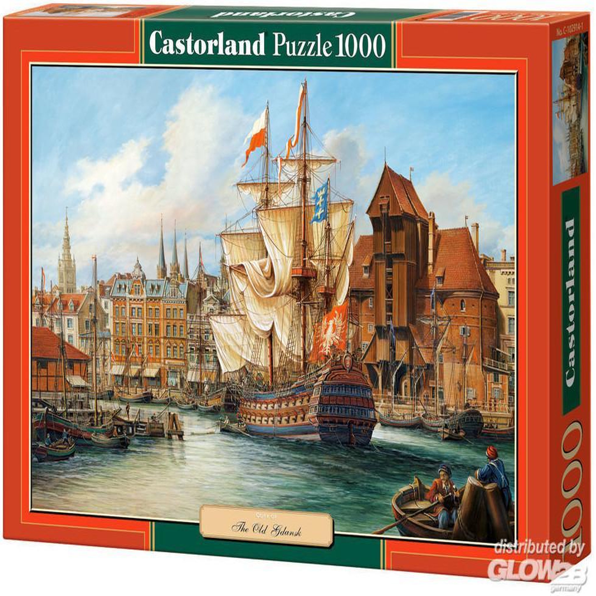 Voir la diapositive 2 : Castorland Puzzle 1000 pièces : Le port de Gdansk, Pologne