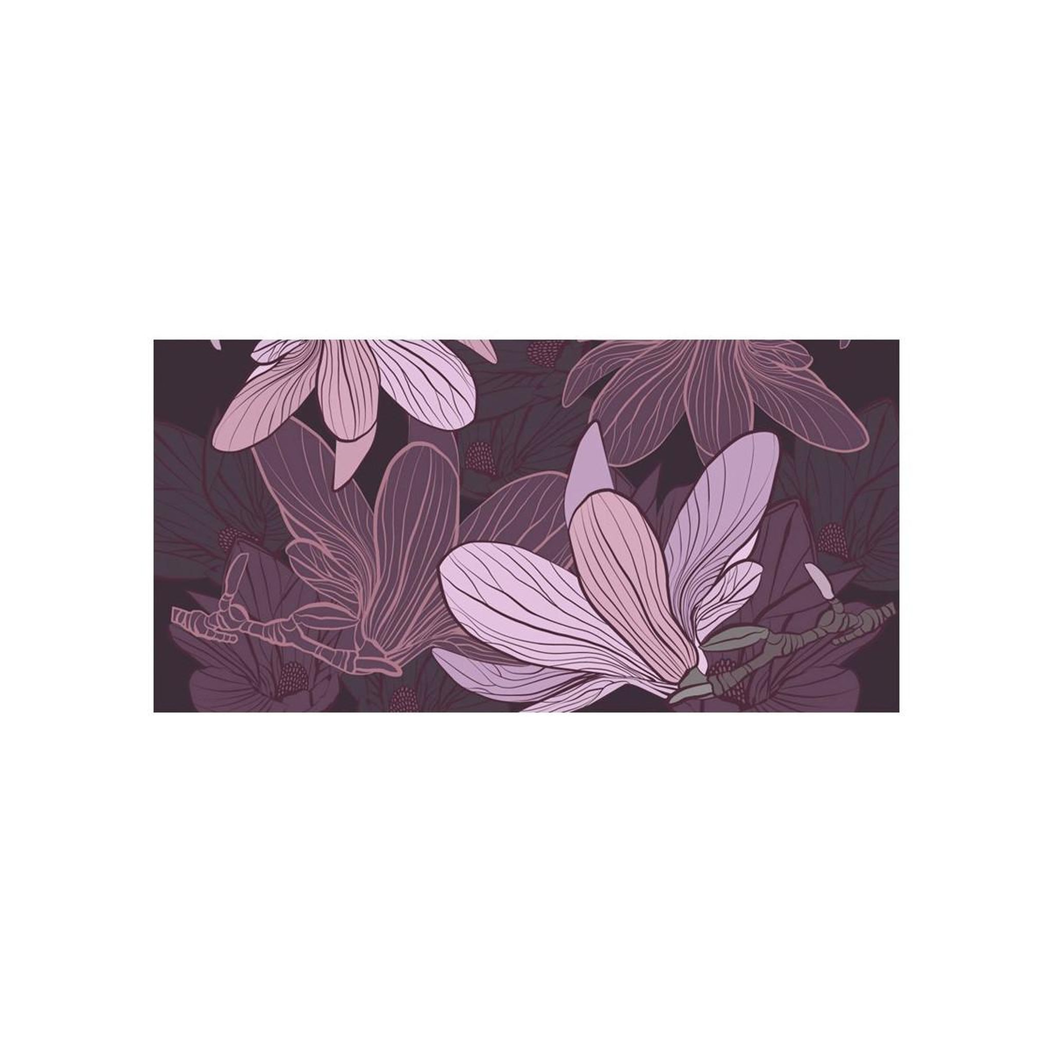 Voir la diapositive 2 : Paris Prix Papier peint xxl  dreamy flowers  270x550cm