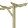 Voir la diapositive 4 : VIDAXL Pergola de jardin 205 x 40 x 203 cm Bois