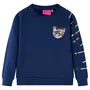 VIDAXL Sweatshirt pour enfants bleu marine 140