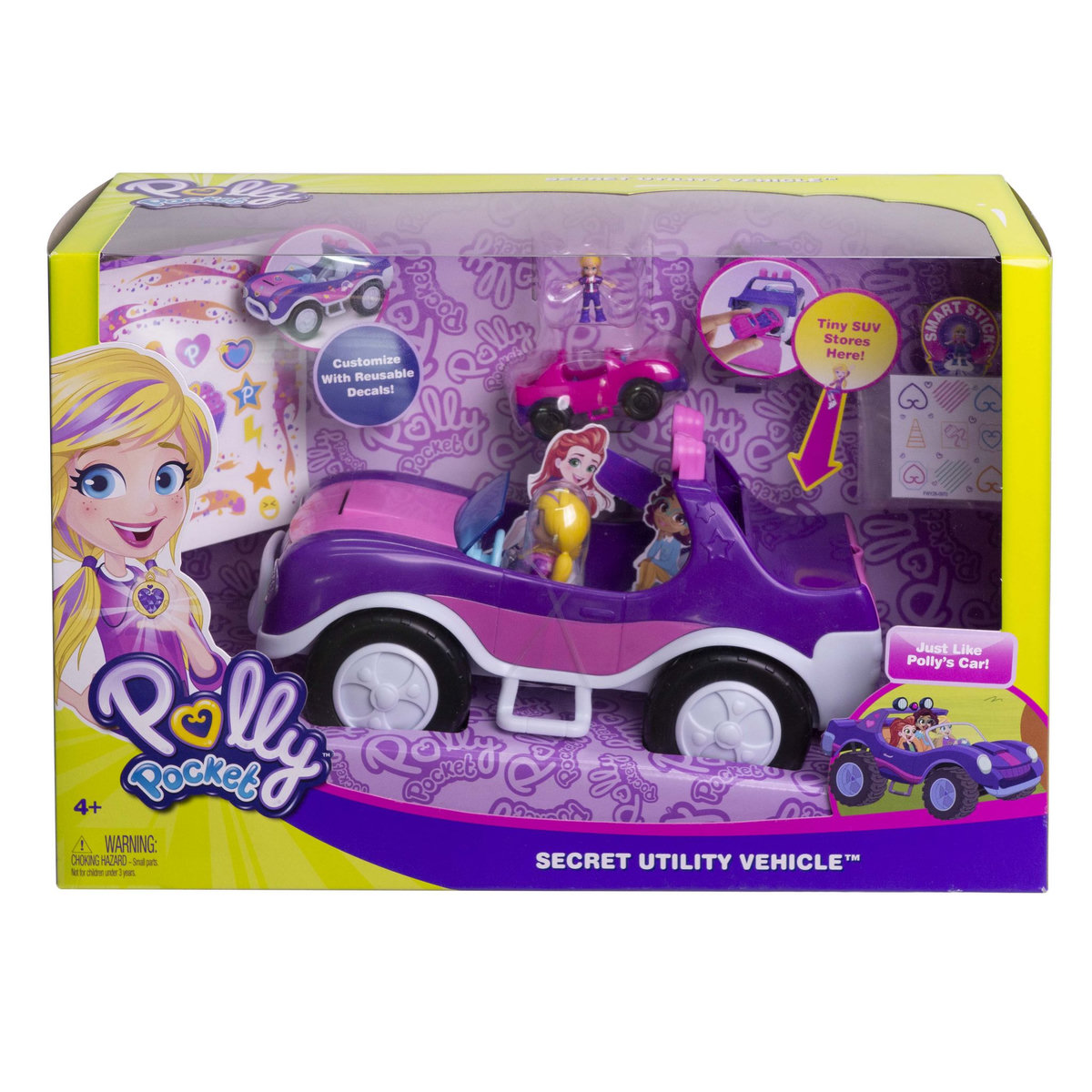 MATTEL La voiture secrète - Polly pocket