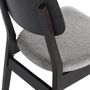 Voir la diapositive 5 : VS VENTA-STOCK Pack de 2 chaises Susi couleur Noir, Bois massif