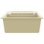 Voir la diapositive 5 : VIDAXL Evier de cuisine Granit Double lavabo Beige
