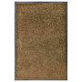 Voir la diapositive 1 : VIDAXL Paillasson lavable Marron 60x90 cm