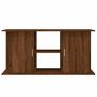 Voir la diapositive 5 : VIDAXL Support d aquarium chêne marron 121x41x58 cm bois d ingénierie