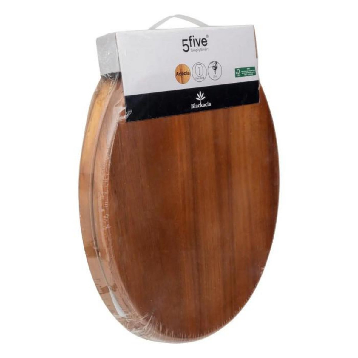 FIVE Abattant WC en bois  Acacia  46cm Naturel