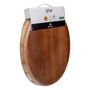 Voir la diapositive 5 : FIVE Abattant WC en bois  Acacia  46cm Naturel