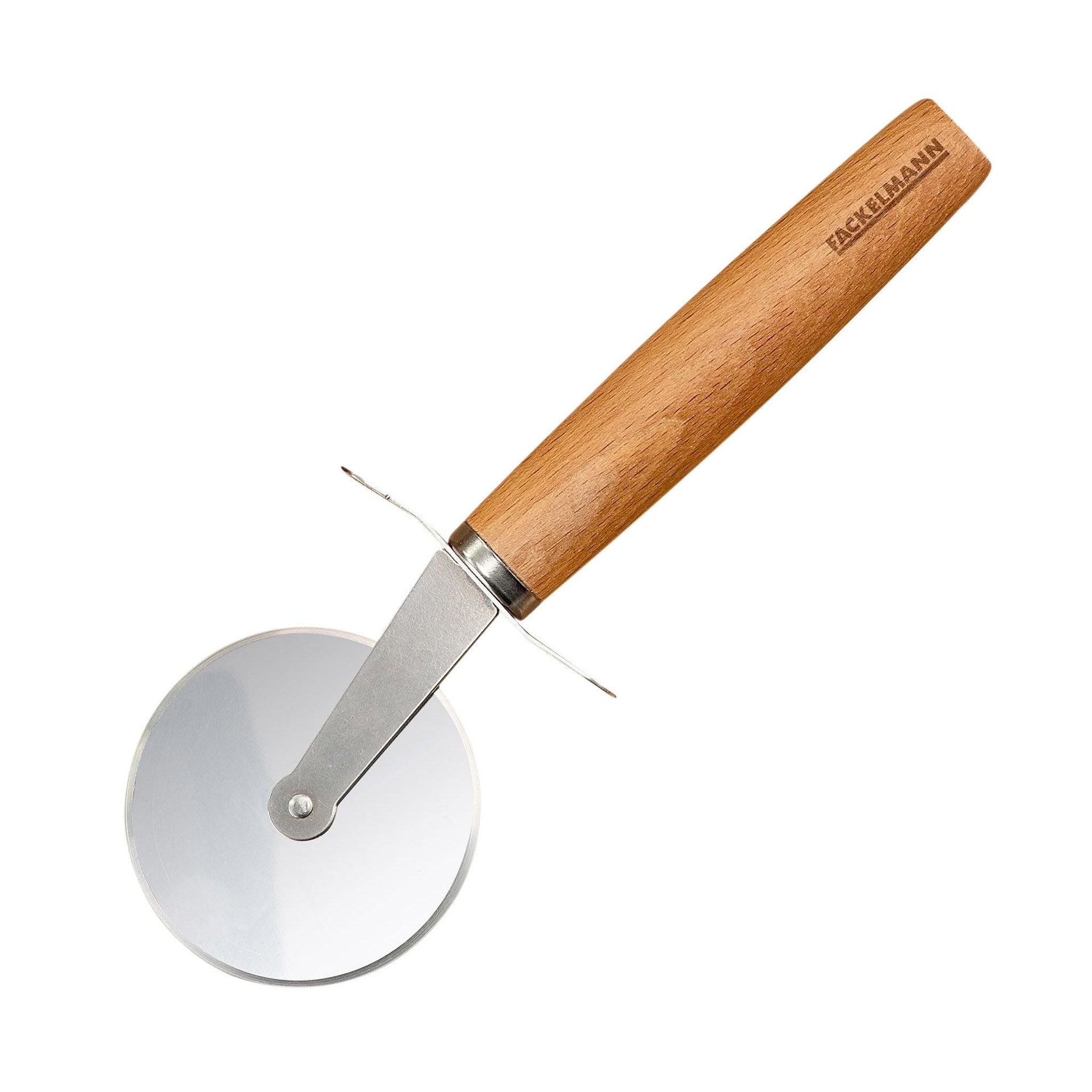 Fackelmann Roulette à pizza manche en bois 31 cm fackelmann pizza & pasta